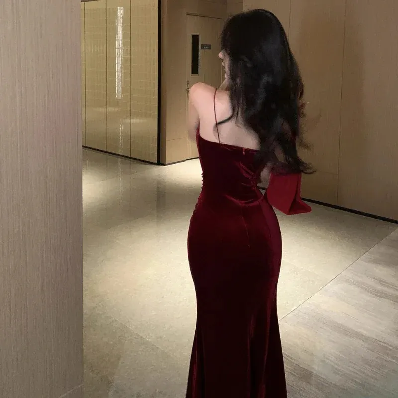 princess polly baby blue dress Red Prom Dress With Slit: Womens Velvet Midi Dress,... From Kong003, $17.67  In Bulk