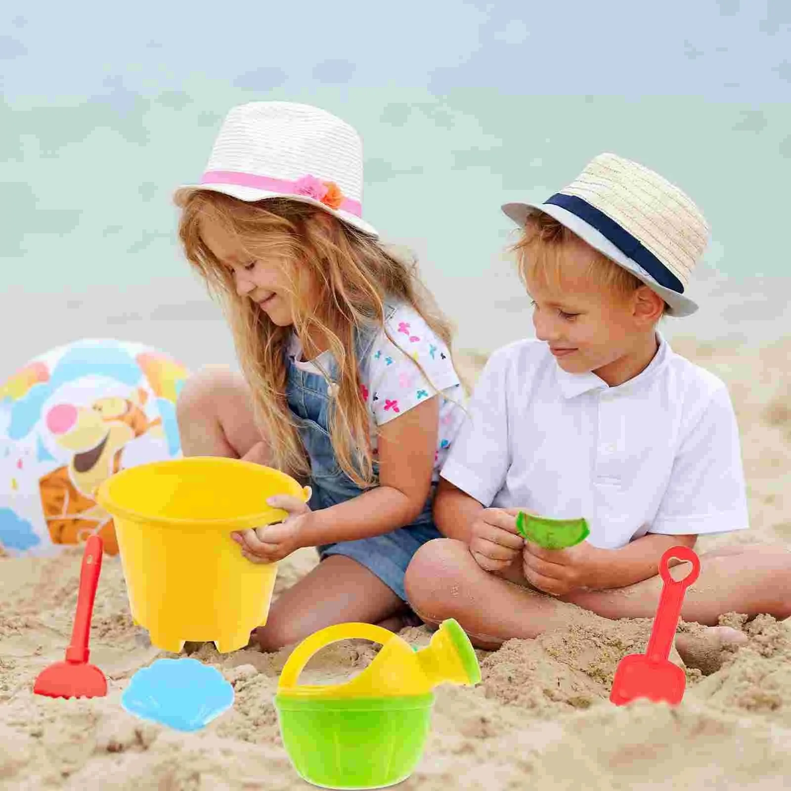 Sable d'eau jouer à des enfants amusants jouet plage kids toys résistance à haute température sandbox children 240403