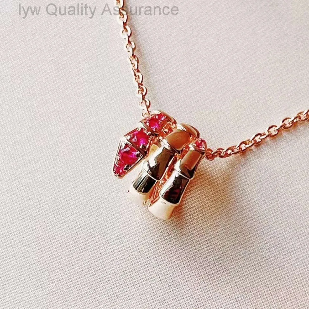 Дизайнер Boucheron Jewelry Designer Роскошное ожерелье для змеи для женщины Luxury 202411132