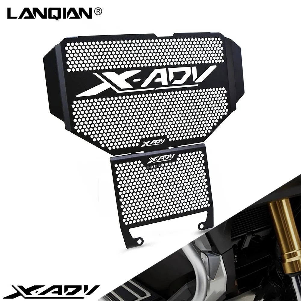 Grille De Protection Radiateur Moto X-ADV 750 - En Aluminium, Facile à Poser