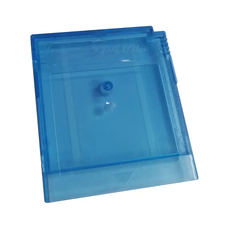 Fall 10/PCS Blue Clear Game Card Housing Box Case Replacement för GB GBC Game Cartridge Housing Shell för GB GBC -kortfodral