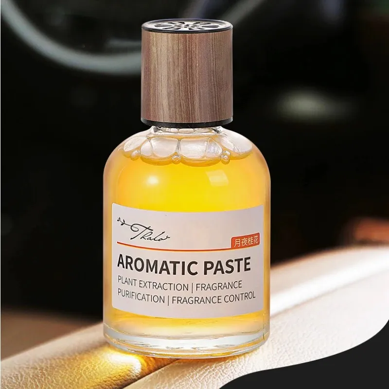 100ml Aromatherapy Car Diffuser Aromatic Car Air Freshener Citrus Peach Oolong Osmanthus Aroma Perfume Lounge Essential Oil