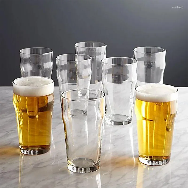 Şarap Gözlük Pint 570 ML İngiliz Bira Cam Klasikleri Craft Premium Tumbler Pub Benzersiz Tasarım