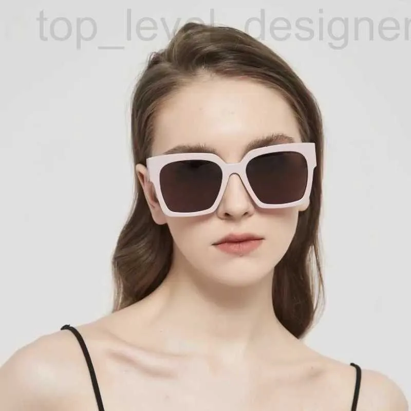 Designer de óculos de sol 23 Novos óculos de sol femininos Mojia 04u, armação grande elegante e resistente a UV, versão correta DRTN