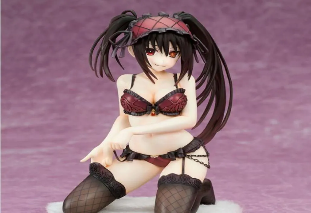 Datum A Live Kurumitokisaki Datum En gravure PVC -action Figur Anime Sexig Girl Figure Model Toys Collection Doll Gift5350648