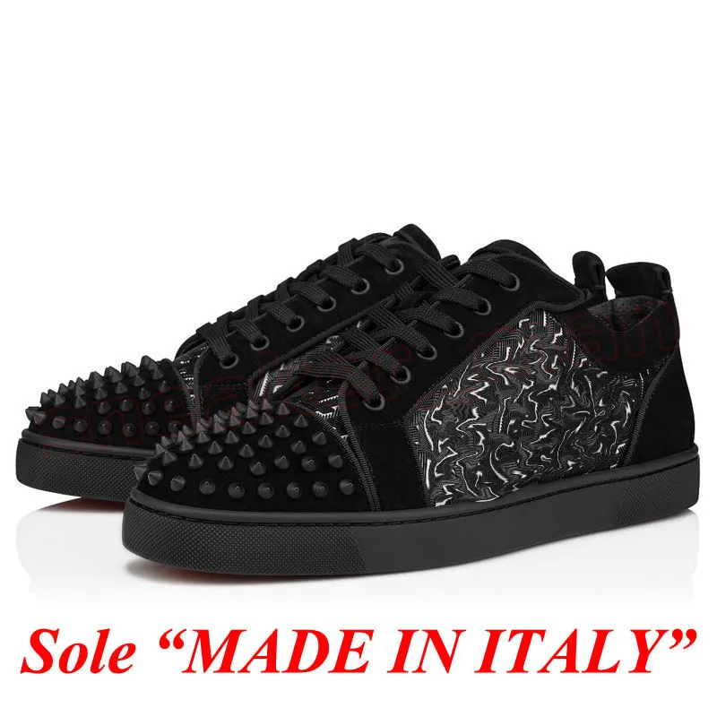 spike red bottoms mens