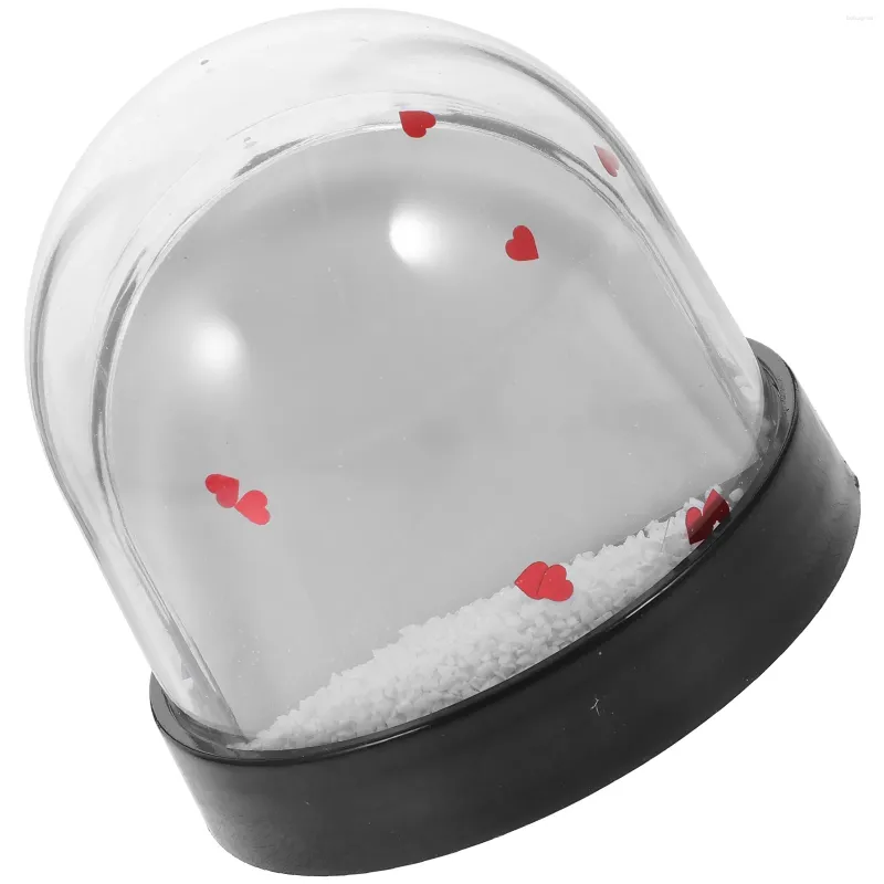 Inquadratura di neve Globe PO Snowglobe Snowglobe con inserto per materiale in plastica kit