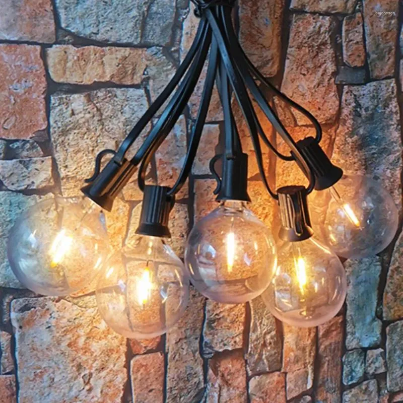 Stringhe EU G50 Luce per feste all'aperto Patio Giardino Matrimonio LED String Bulb Decorazione natalizia per interni