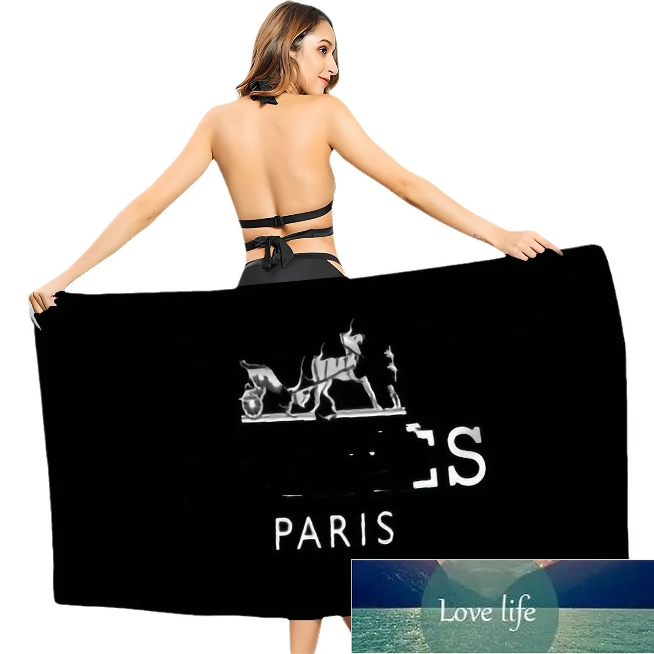 Light Lux Beach Towel Microfiber Not Easy to Lint Absorbent Factory Direct Sales Swimming Portable Printed Bath Towels