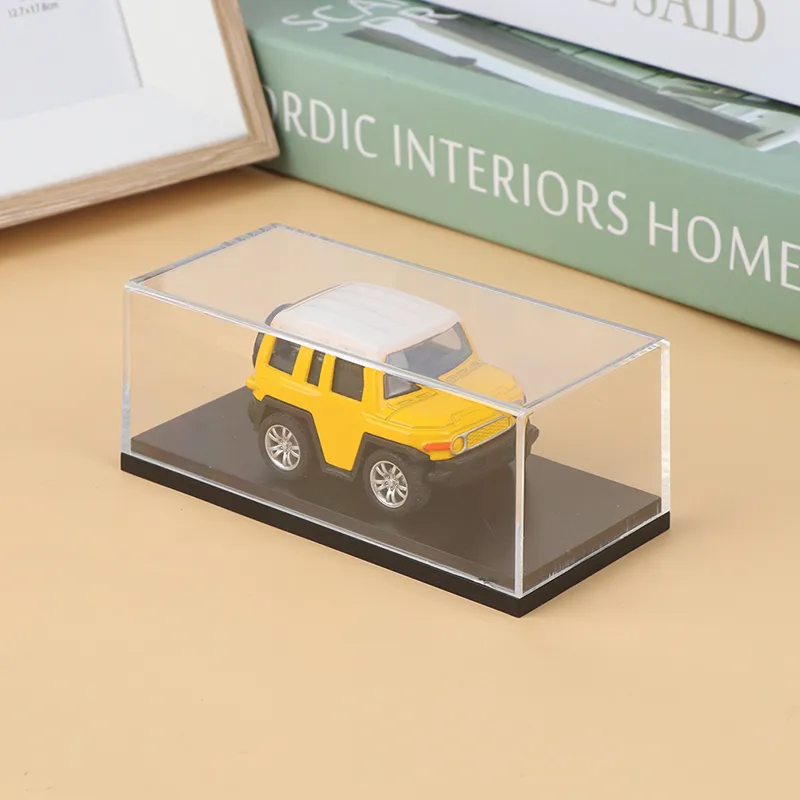 Transparent Acrylic Car Model Display Box - Hard...