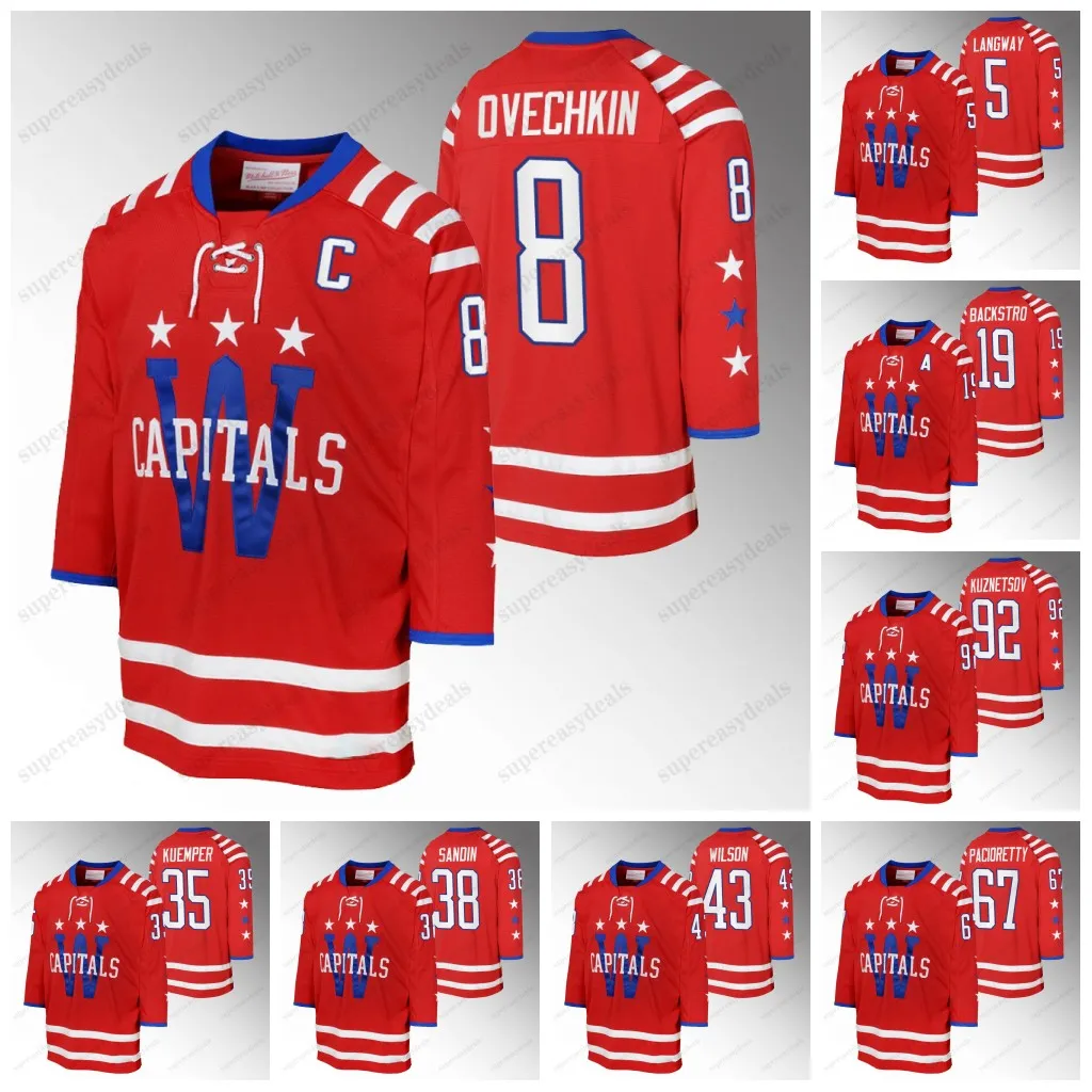 Capitals 2015 Alex Ovechkin 2015 Blue Line Jerseys Featuring Darcy ...