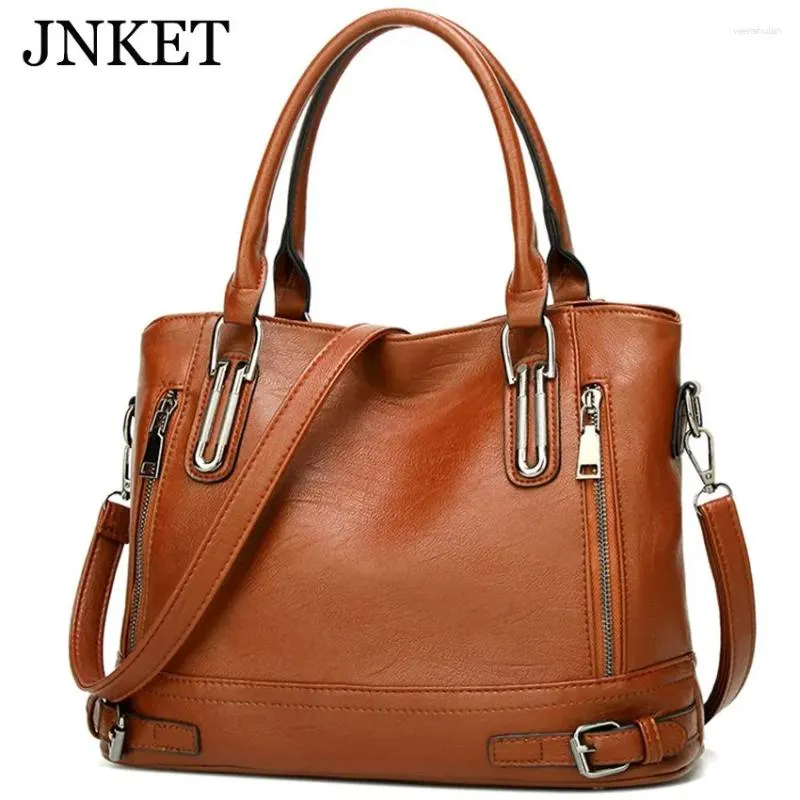 أكياس الكتف Jnket Fashion Women Pu Leathe