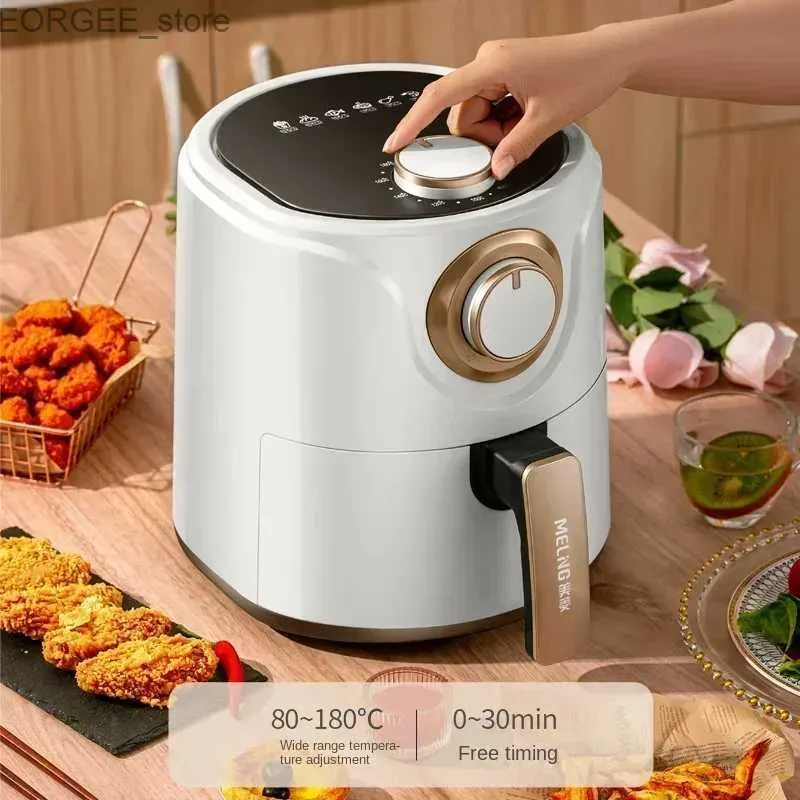 Air Fryers Air Fryer Haushalt große Kapazität Intelligente Elektrofreenameradium Multifunktionales Elektrogerät Eletrica Air Fryer Haushaltsanwendung Y240402