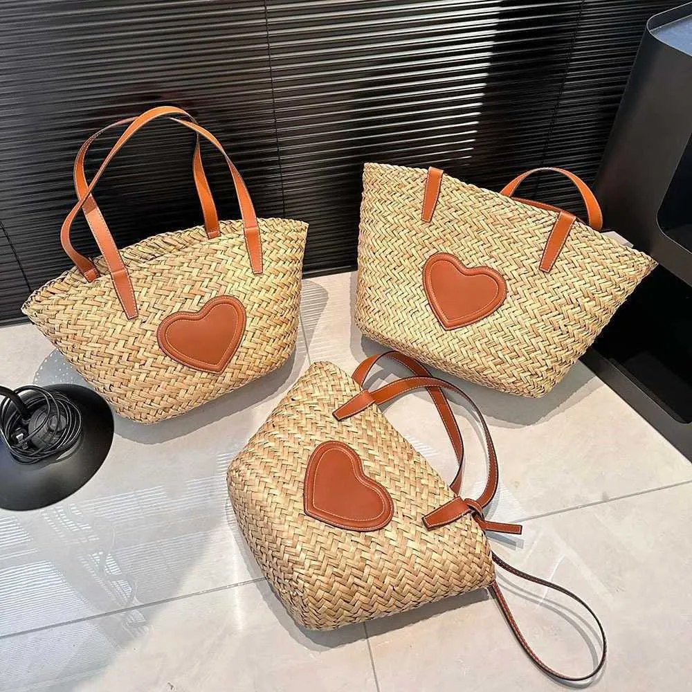 Leather Beach Bags For Women Extra Large Woven Straw Beach Tote