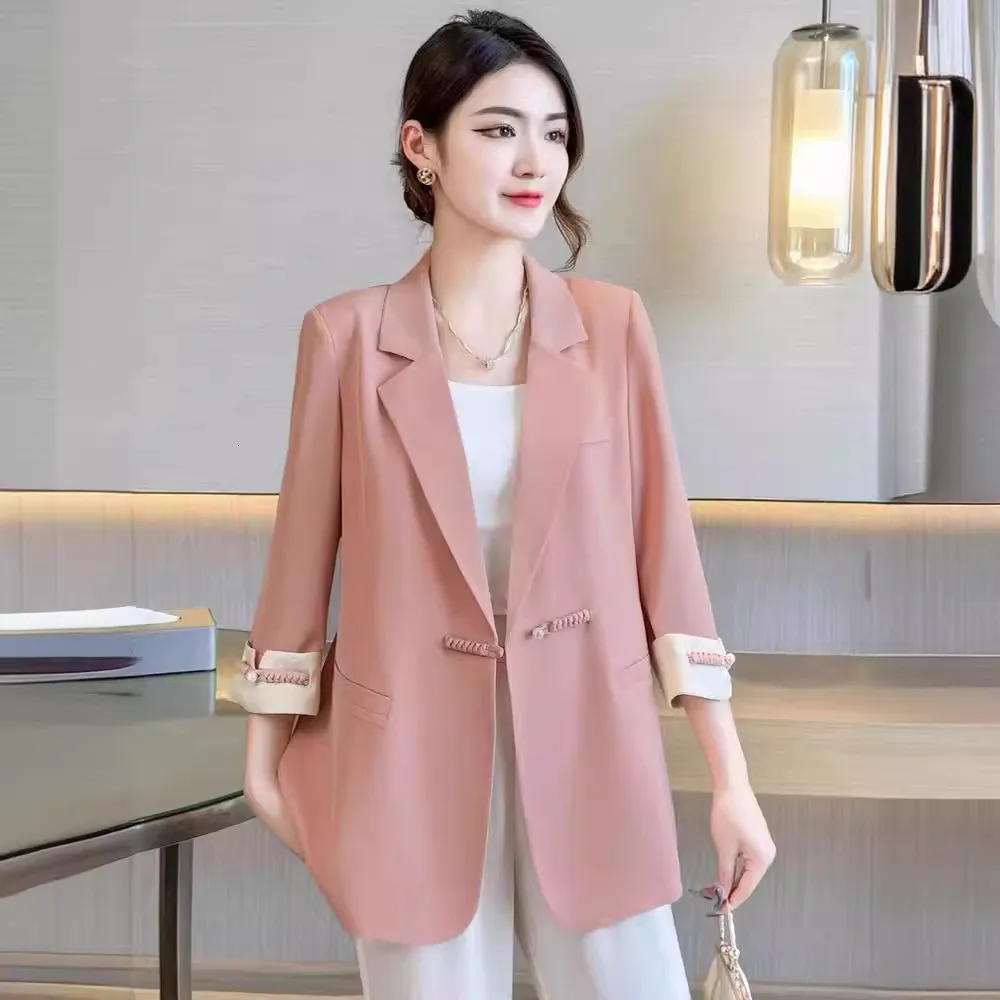 Casual Button Blazers Blazers For Women Business Casual Button