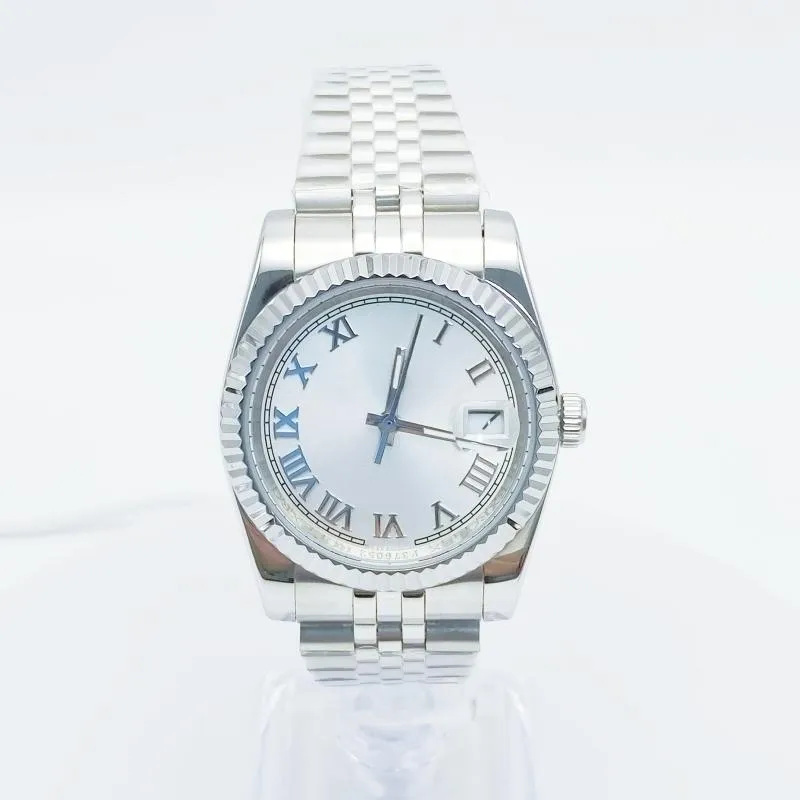 AAA Watch Designer Men's Volledig automatisch mechanisch/roestvrij staal ST9 -band Classic Men's 41mm -horloge