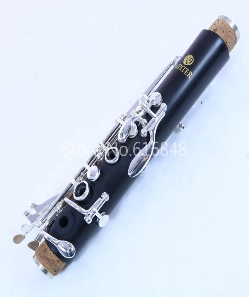 Jupiter JCL1100S 18 Keys BB Clarinet Ny ankomst Trämaterial Body Musikinstrument Märke Clarinet med Case Mouthpiece1398613