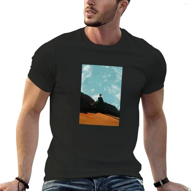 Men's Polos Lady On Fire In Beach T-Shirt Vintage T Shirt Short Aesthetic Clothing Mens Graphic T-shirts Hip Hop