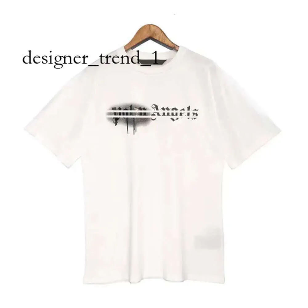 Palm Angles T Shirt Erkek ve Kadın Tasarımcıları Yüksek kaliteli moda tişörtler Palmiye Açıları Sprey İlkbahar ve Yaz Trendi Gündelik Kısa Kollu 2018