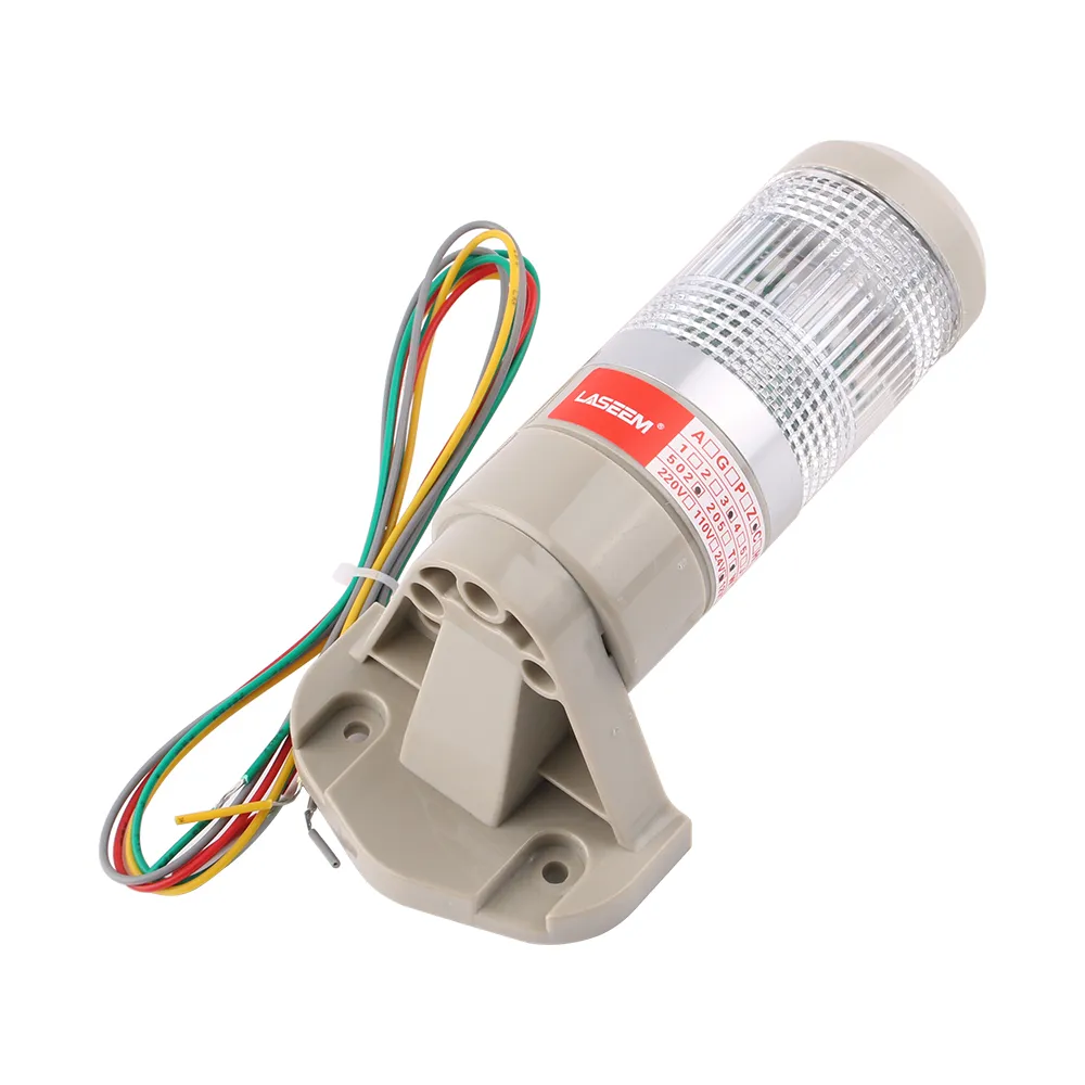 3-Color LED Warning Light: 12V/24V DC Wall Mount Signal Lamp with Green ...