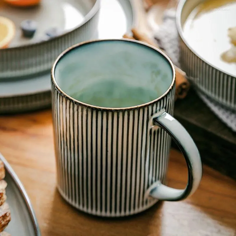 Canecas Bonito Bebida Ware Cup Camping Cozinha Caneca de Porcelana Café Chá Espresso Japonês Mate Taza de Ceramica Acessórios