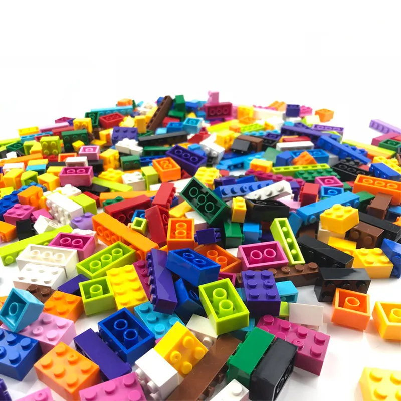 Building Blocks Mini Creative Set: DIY Bricks Bulk Model Figures ...