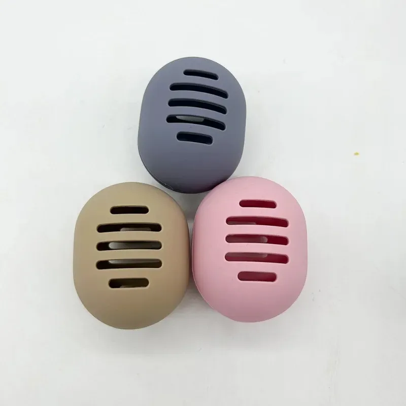 2024 Makeup Sponge uchwyt Ekologiczny silikonowy wielo-hole urody Maglender Tape Travel Proteble Cosmetic Puff Uchwyt pudełkowy