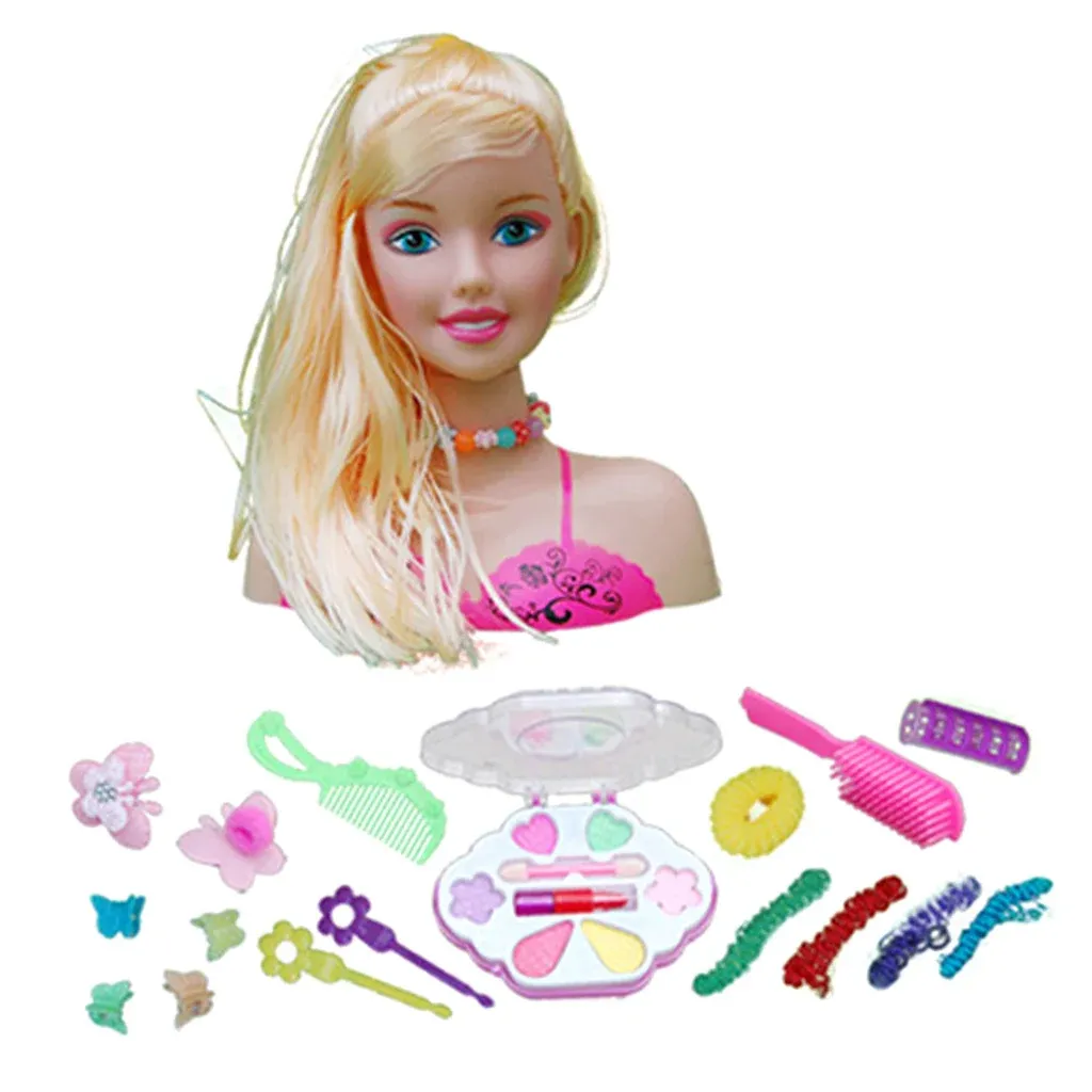 Styling Head Barbie Make Up Set For Girls And Kids Preschool Educational Toy From Ddmydesign 22.12 DHgate.Com