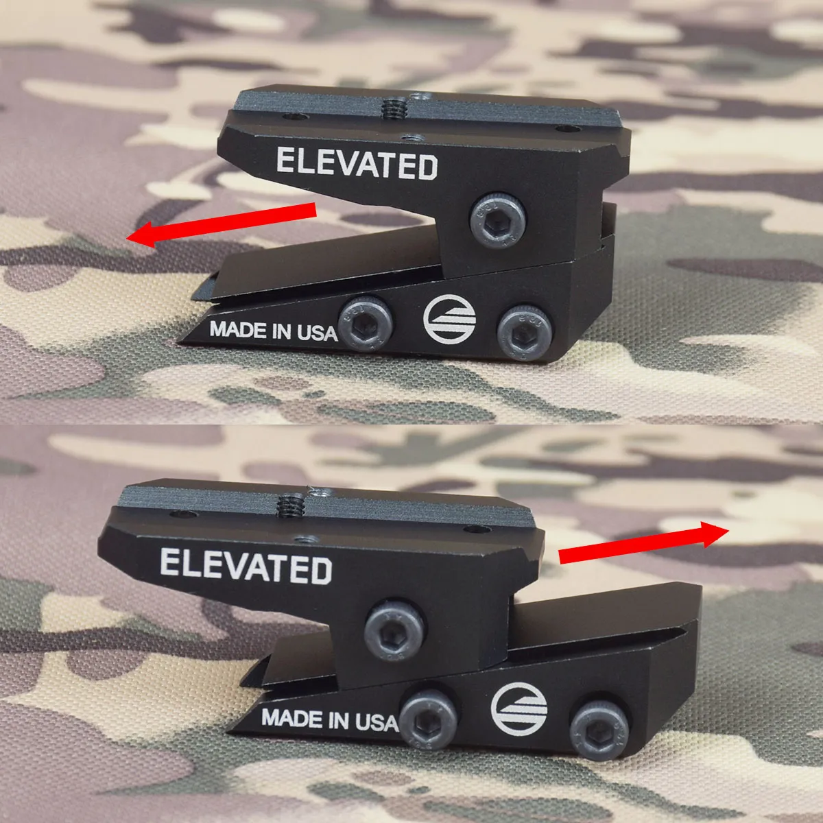 Adjustable Metal Height Riser Scope Mount travel adapter for T01 T02 ...