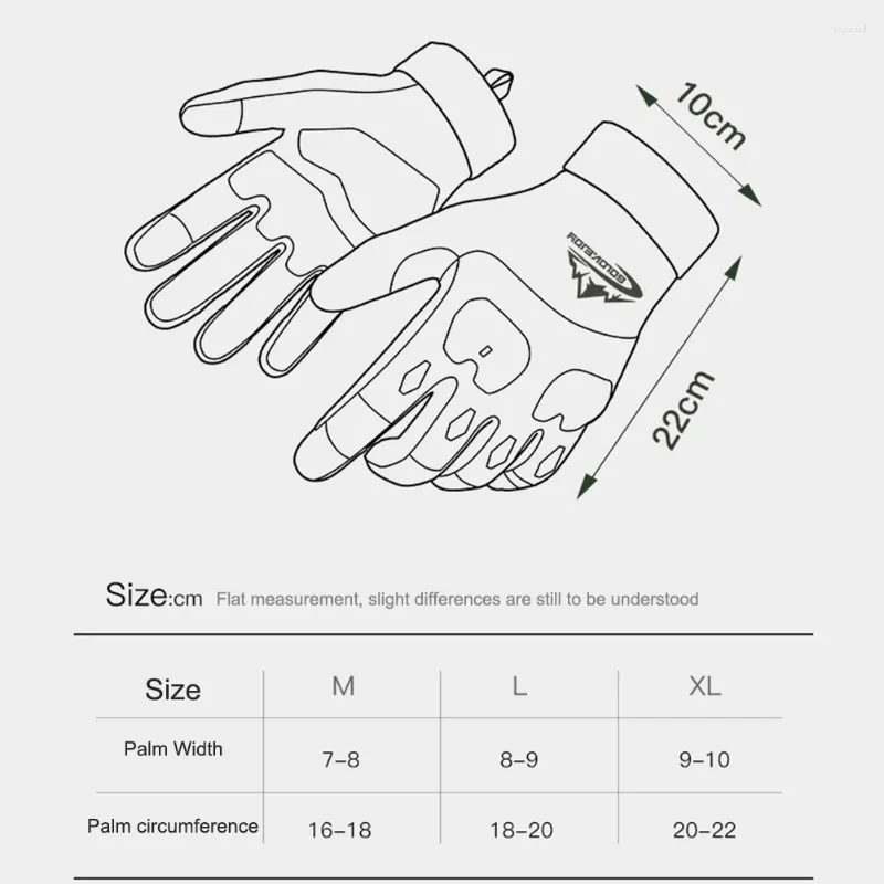 Fietshandschoenen Heren Ademend Tactisch Antislip Volvinger Slijtvast touchscreen voor rijden Jagen Wandelen