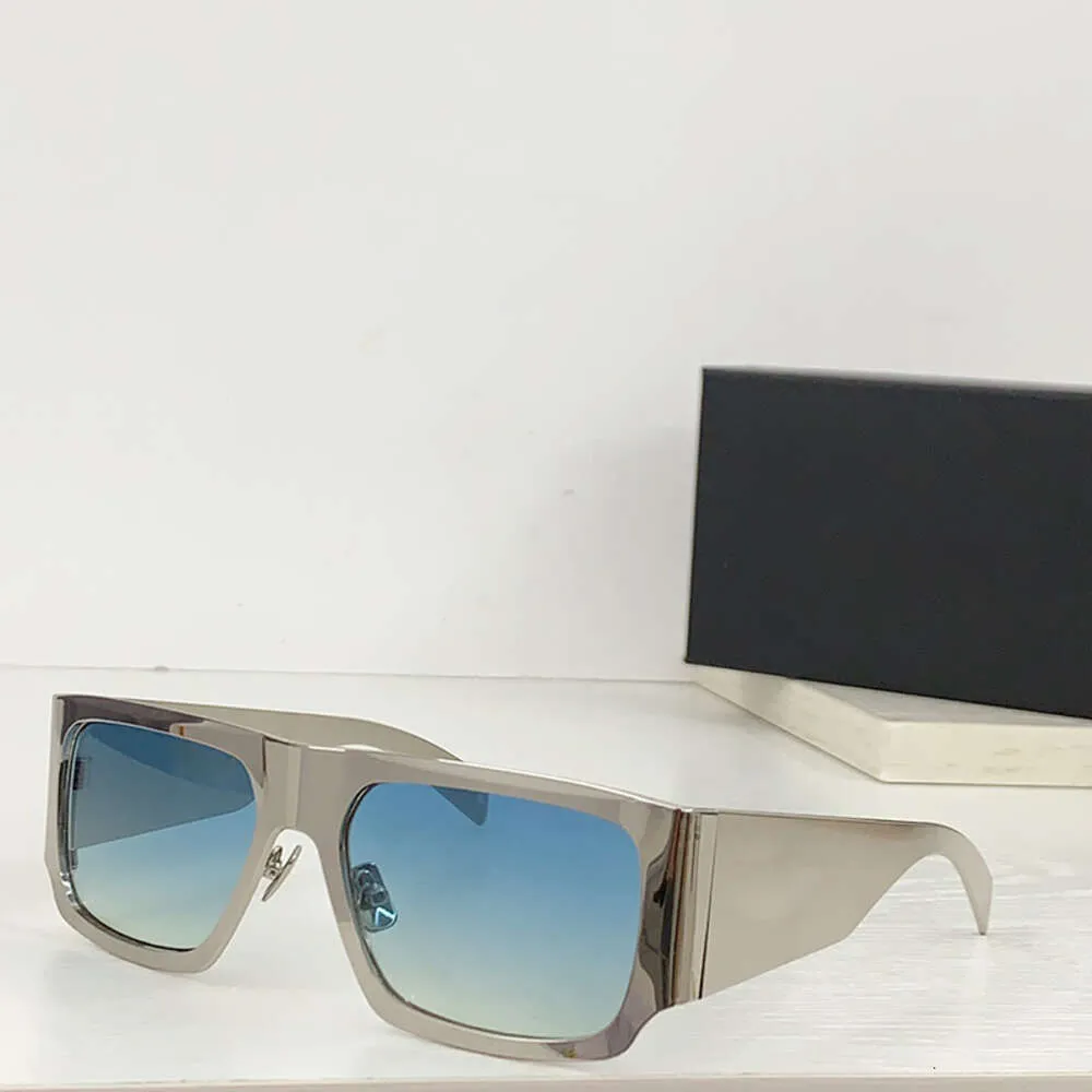 Lunettes De soleil tendance pour femmes et hommes, nouvelle mode, Design De marque De luxe, monture métallique, verres dégradés, Oculos De Sol, 2024