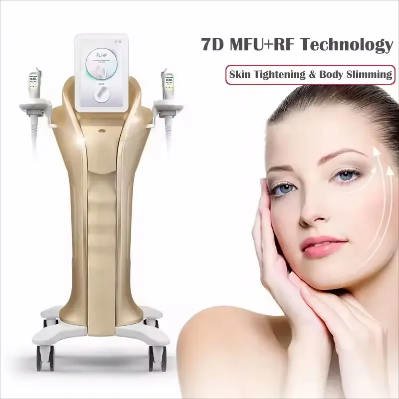 High Power 9D Anti-Aging Beauty Machine Skin åtdragning Face Lyft RF Skin Rejenvention Ta bort rynkningsmaskinen