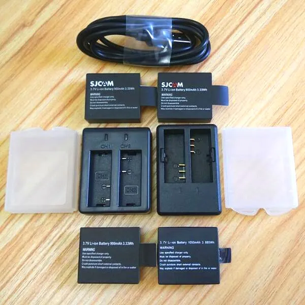 Actie Camera Vervangende Batterij 3.7V 900mAh Li-Ion Batterij