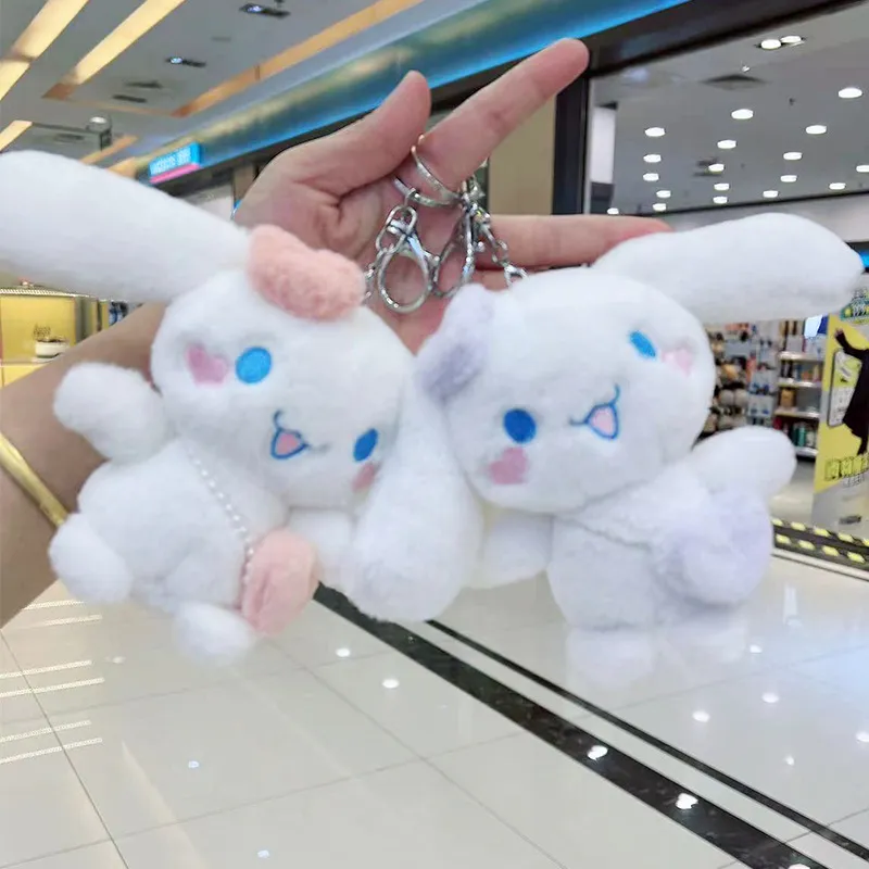 11 cm dessin animé en peluche Kawali cannelle doux sac en peluche décoration poupée pendentif jouets fille enfants cadeaux en peluche pendentif sac à dos décoration 263