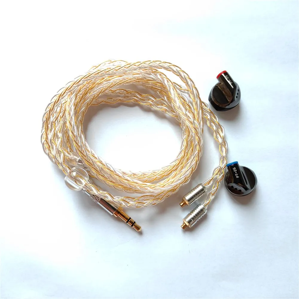 PIZEN Senfer PT25 Semi Open In Ear Hammer Nail Wired Earphones With