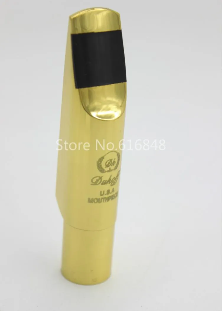 Dukoff High Quality Alto Tenor Soprano Metal Saxophone Mouthpiece Brass Gold Lacquer Mynstycke Tillbehör Storlek 5 6 7 8 9 1761139