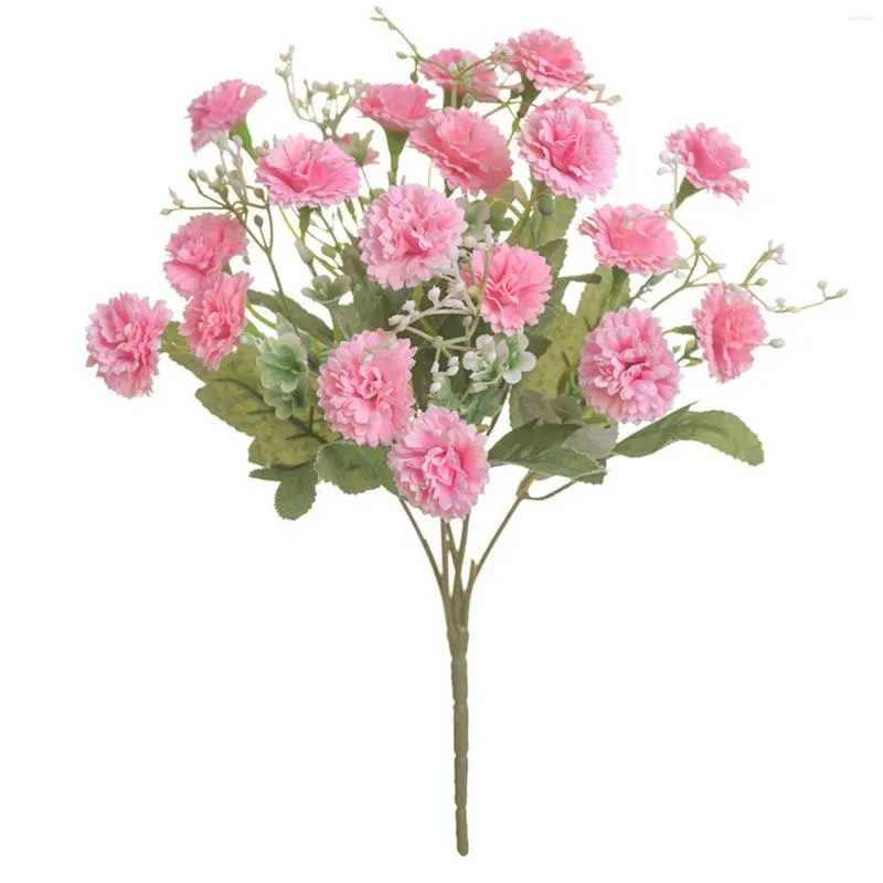 Dekorative Blumen, 20 lila Simulationsblumen, elegante Blumensträuße mit langanhaltender Wirkung für Hochzeit, Brautparty, Party