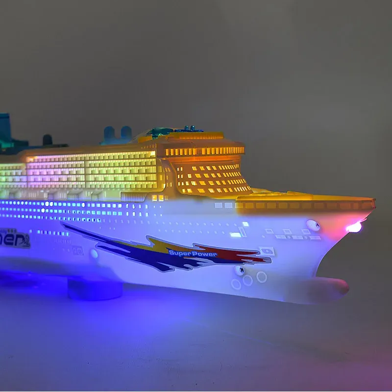 49 cm Electric Ocean Liner Ship Toy Model with Sound Music and