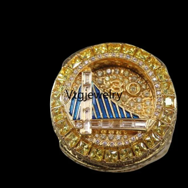 Bague de championnat du monde de basket-ball de luxe 2022-2023, bagues de champions en or 14 carats, bijoux de sport en diamant pour hommes et femmes