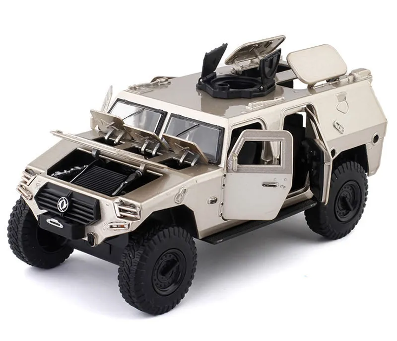 1:24 Alloy Saber-toothed Tiger Explosion-proof Car Model Die