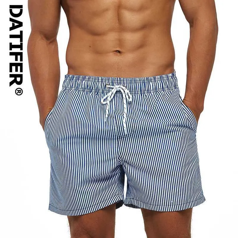 Herr shorts herrar shorts datifer sommar herr strand tryckt shorts surfing badkläder fitness träning stafett tröja med dragkedja fickbyxor c240402