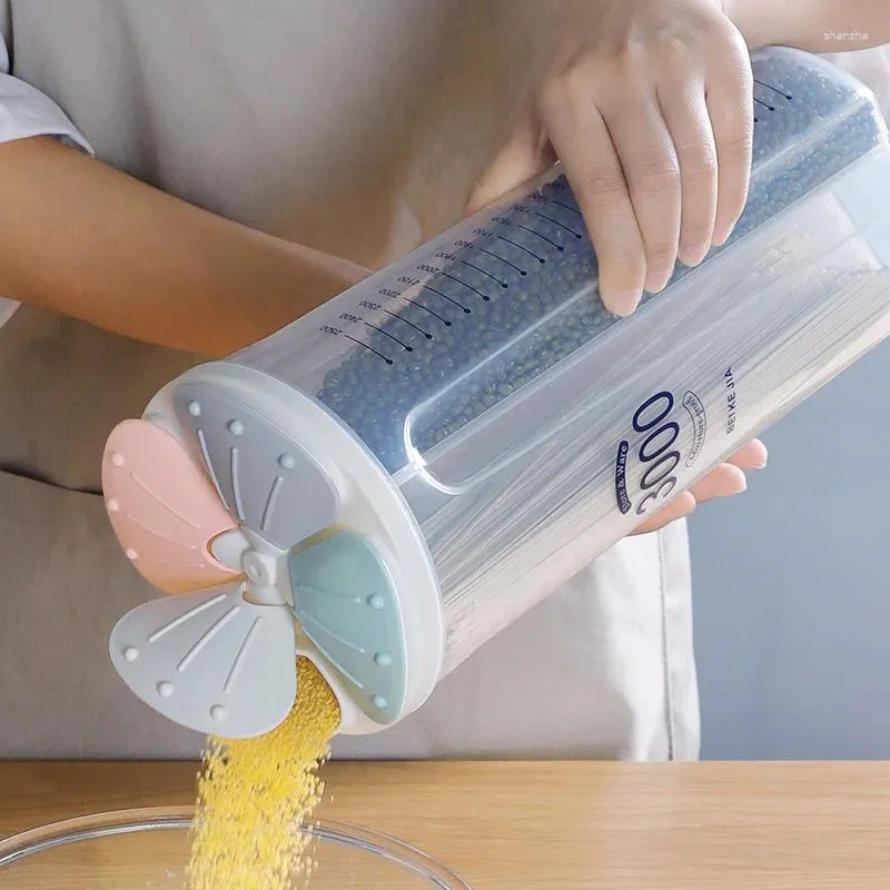 Bouteilles de rangement grains et céréales Boîte de cuisine enceinte d'étanché