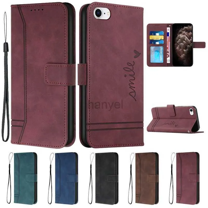 Cell Phone Cases se 2022 Case For iPhone SE Cover Luxury Retro Wallet Leather Flip on for 2020 SE2022 Bags Fundas 2442