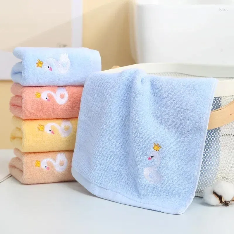 Asciugamano per bambini in morbido cotone morbido per bambini Asciugamani da bagno Panno per il viso Alimentazione Mano Viso per bambini Adulti Bagno Pulisci 50x25 cm