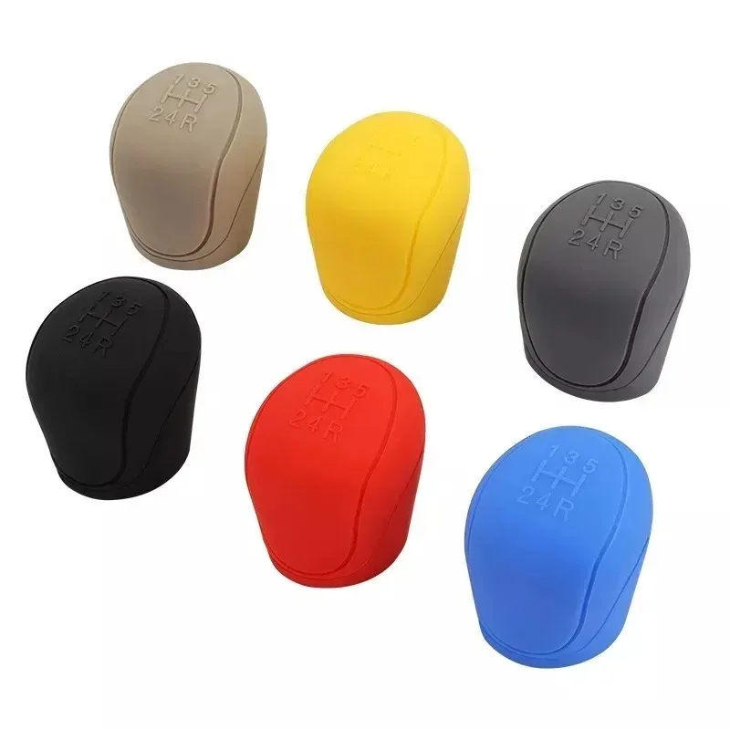 NIEUW 2024 Siliconen versnellingsknop Knop Knop Cover SHAR SILLEN NIET SLIP GRIP HANDGANG CASE AUTOUS SCHUK CARLARS AUTO -ACCESSOIRES Interieur