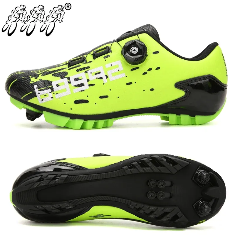 Chaussures Spécialité Offre de VTT Chaussures Chaussures professionnelles extérieures Zapatillas Ciclismo Mtb Sports Chaussures Lace Lace