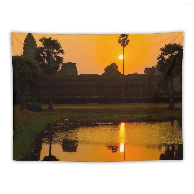 Tapestries Angkor Wat Tapestry Home Decor Accessories Room For Girls Decoration Korean Style Kawaii
