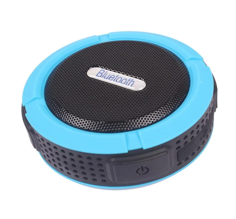 C6 Protable Bluetooth Mini Portable Wireless USB Speaker Shower Waterproof Sound box loudspeaker Boombox Subwoofer for LaptopPCM3872127