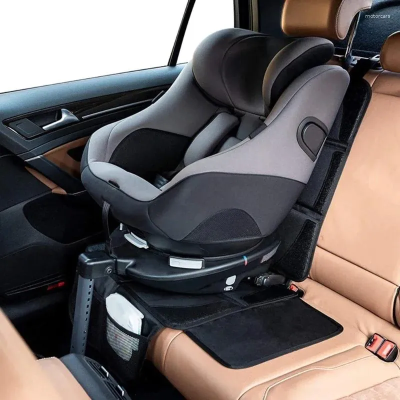 Car Seat Covers Universal Child Baby Toddler For Protector Cushion Mat Cover Anti-Scratch PU Leather Waterproof Anti Slip