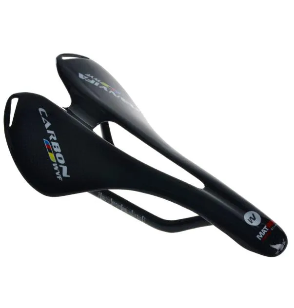 WANYIFA Full kolfibercykel Sadel Road MTB Bike Carbon Saddle Seat Matt Cykelkudde 265143 MM Cykeldelar 4 Model 73577631